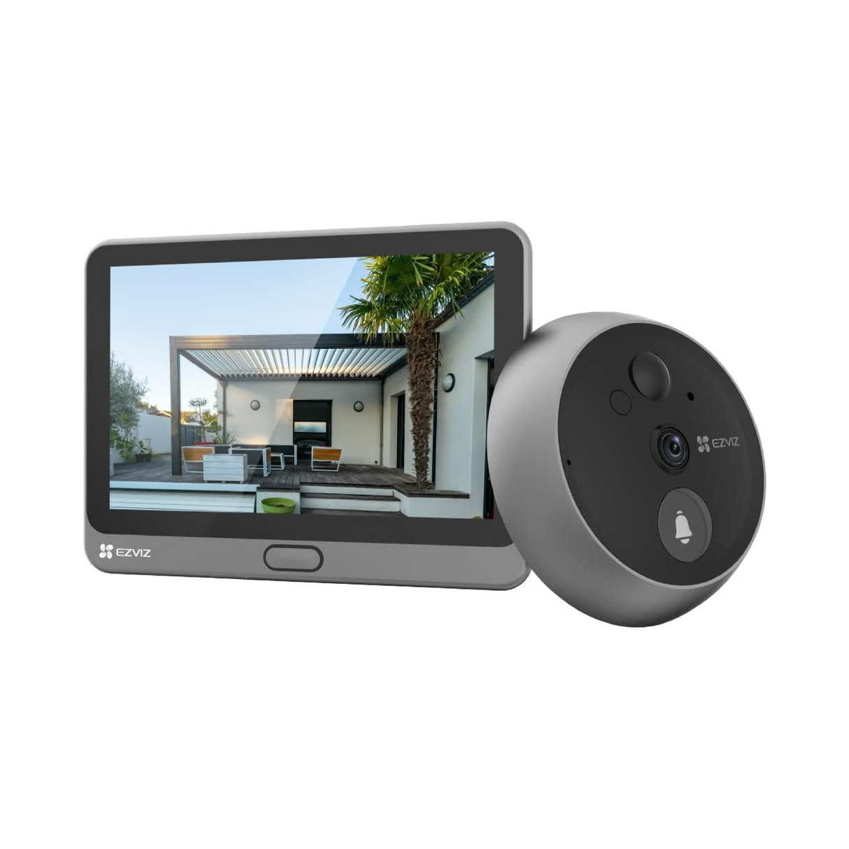 Ezviz HP4 - Video Spioncino con campanello senza fili