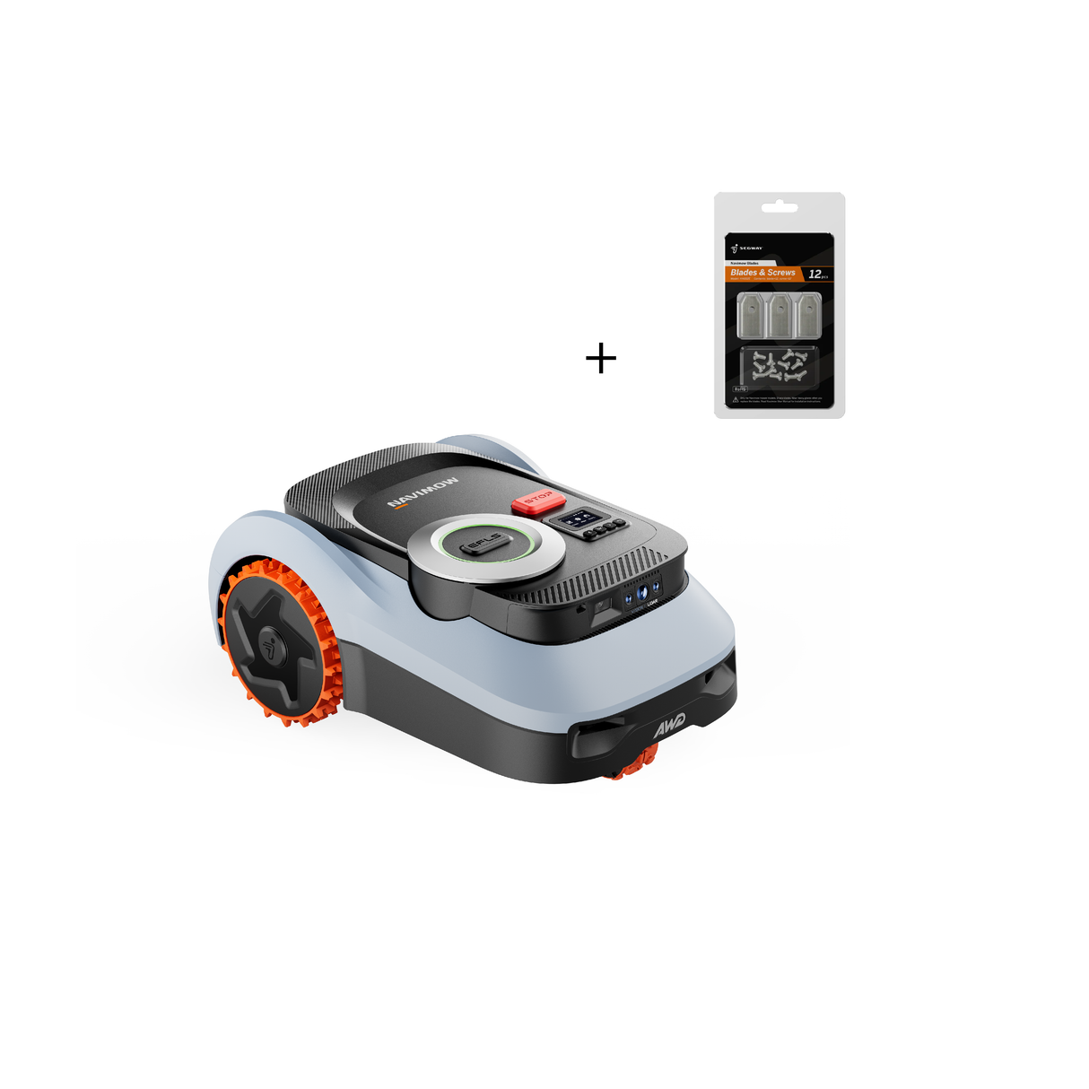 Navimow i210E Lidar PRO by Segway + Kit Lame in Omaggio
