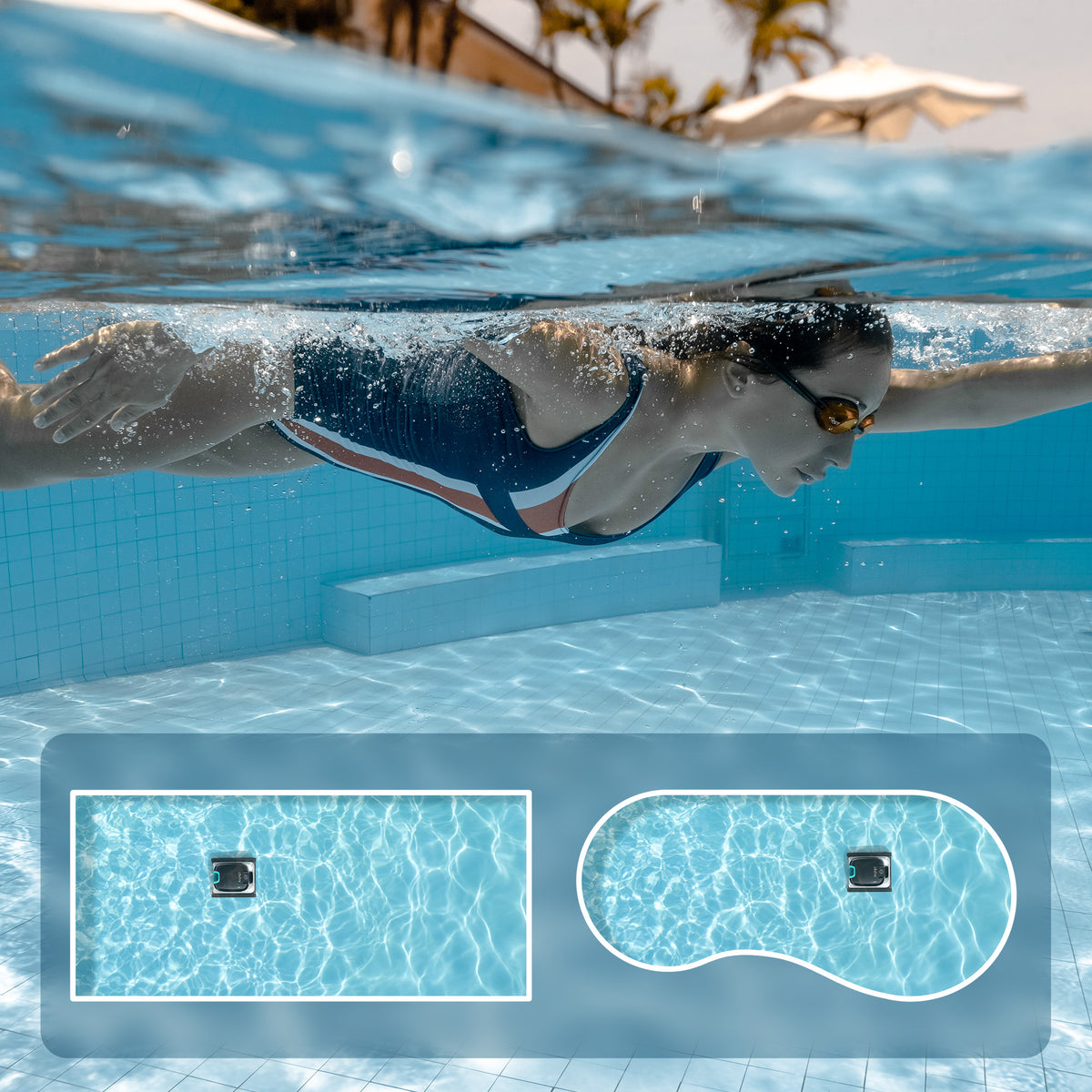 Aiper Scuba N1 Robot pulisci piscina senza fili, Autonomia di 180 minuti