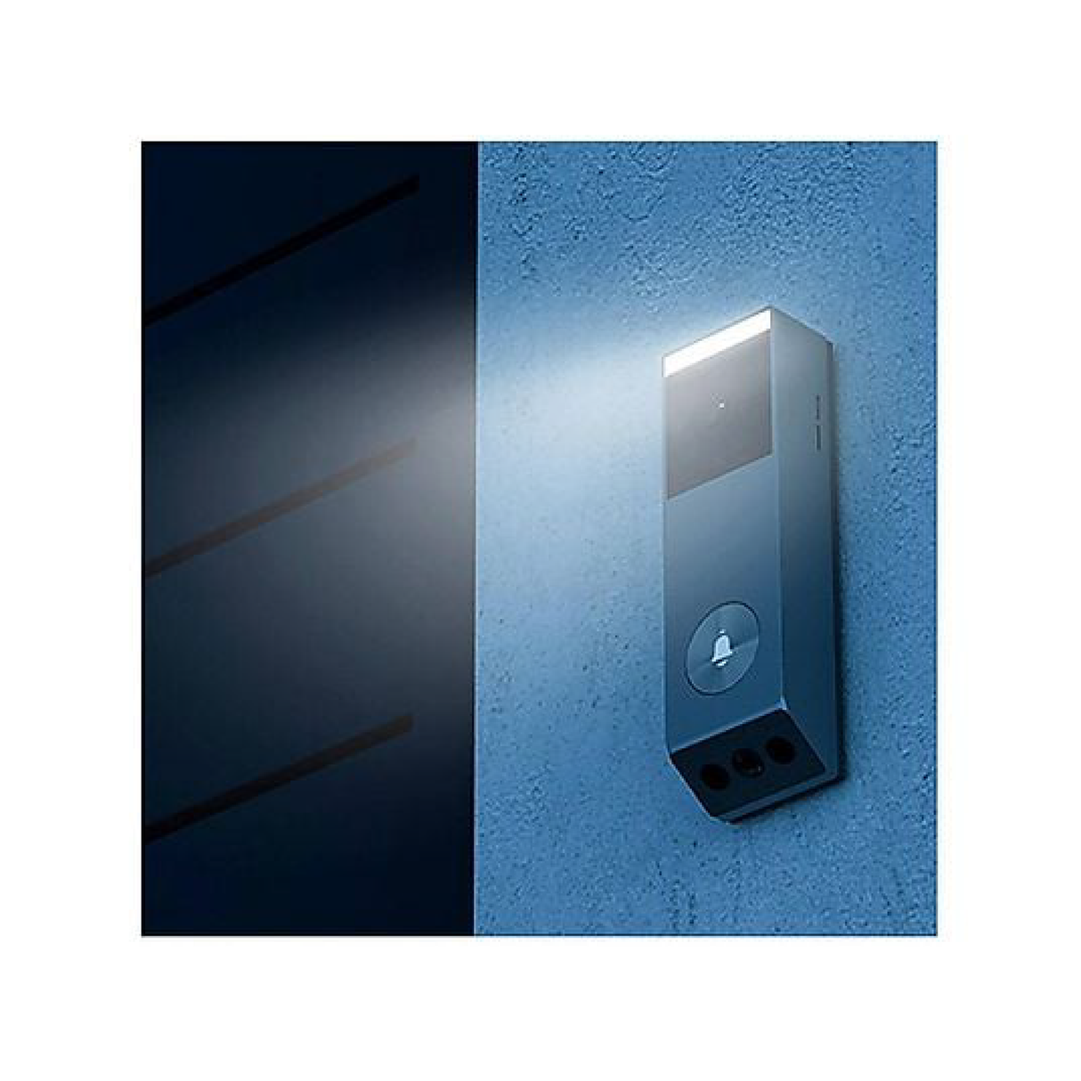 Ezviz EP3X PRO + CH1 - Sonnette vidéo intelligente alimentée par batterie avec deux caméras 2K et panneau solaire