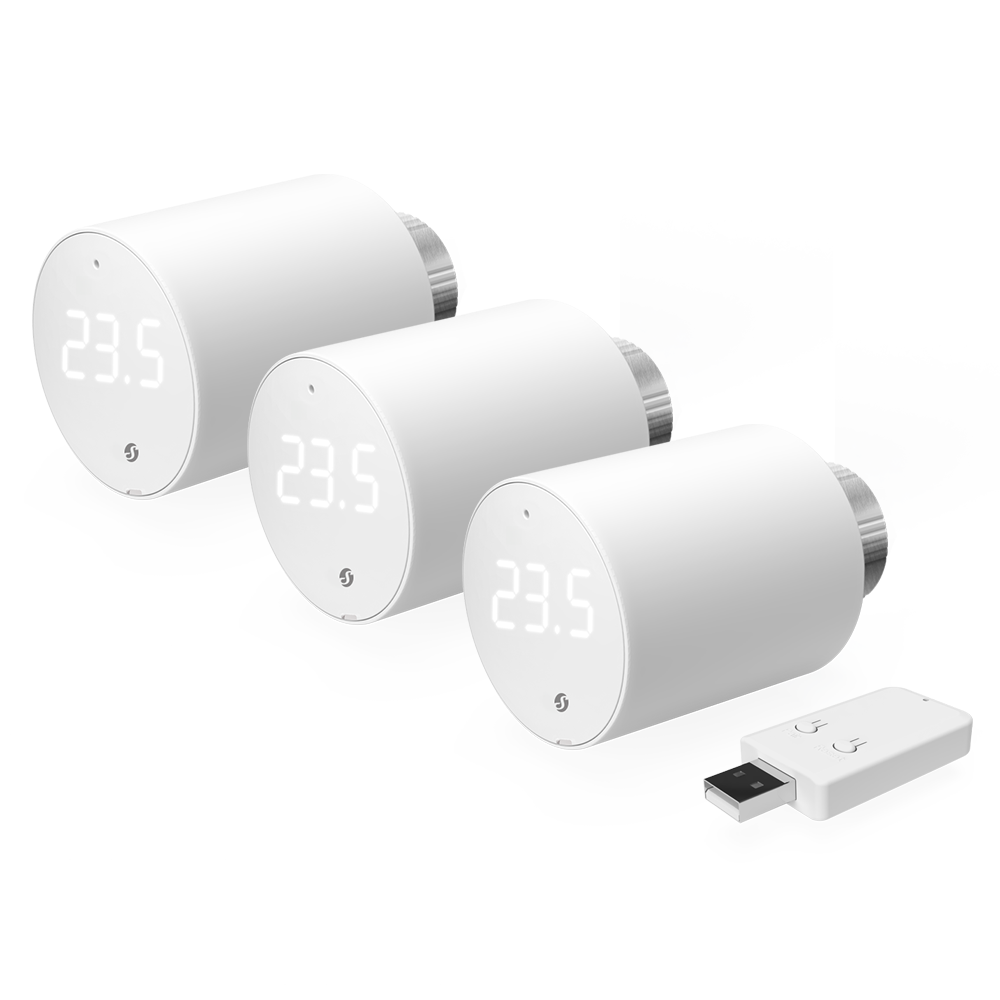 Shelly BLU TRV x3 + Shelly Blu Gateway Gen3