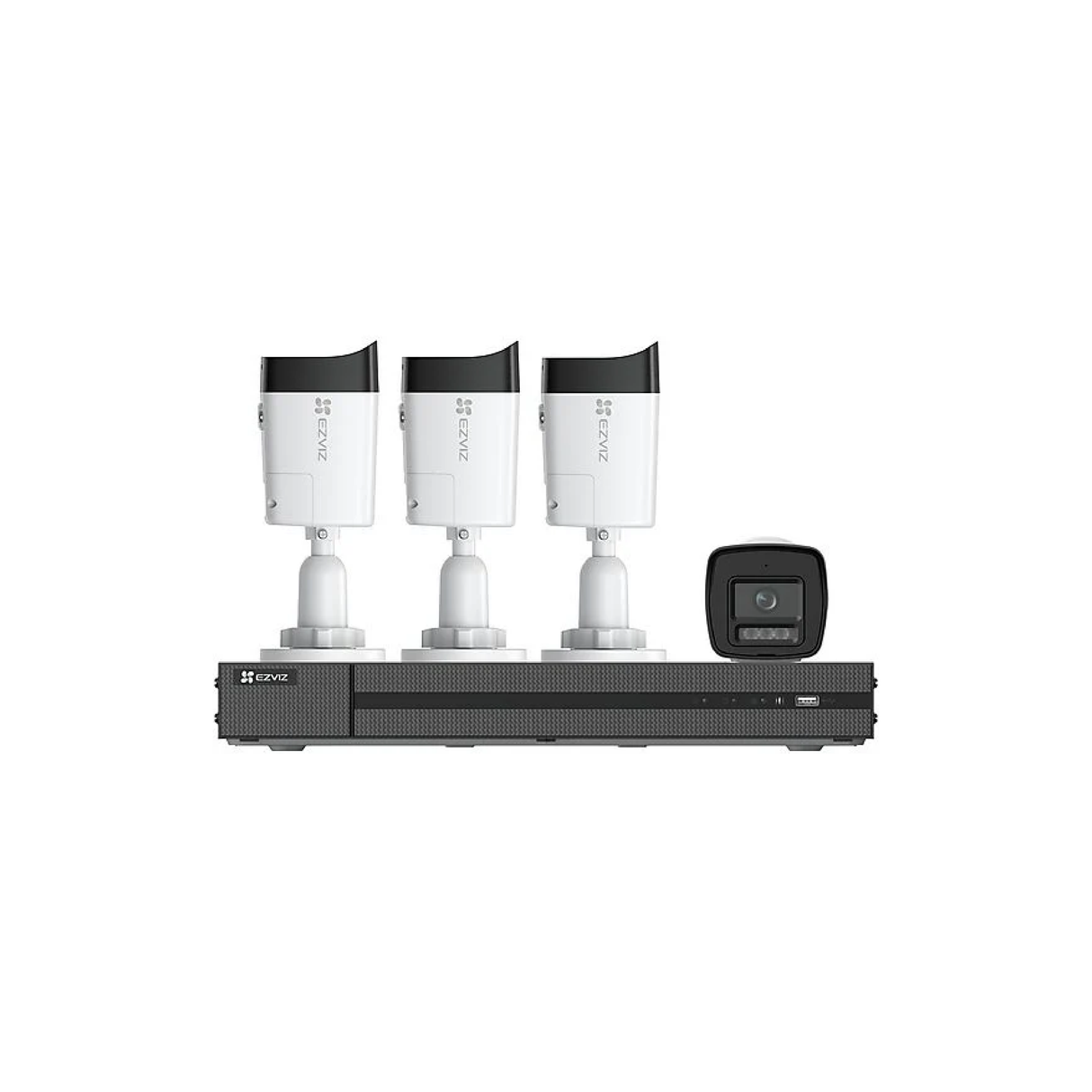 Ezviz Pack NVR X5K + H3K 4K POE - Sistema di Sicurezza Smart PoE