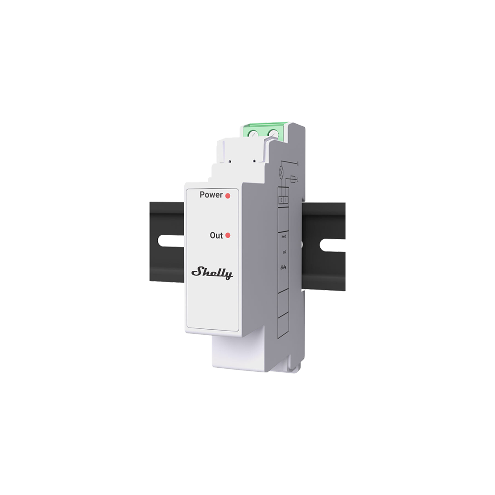 Shelly Pro 3EM 120A + Shelly Pro 3EM Switch Add-on in Omaggio