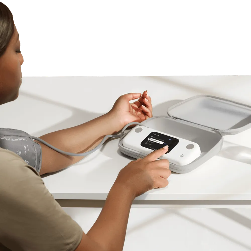 Withings BPM Vision – Misuratore di Pressione Smart Wi-Fi con Schermo HD a Colori