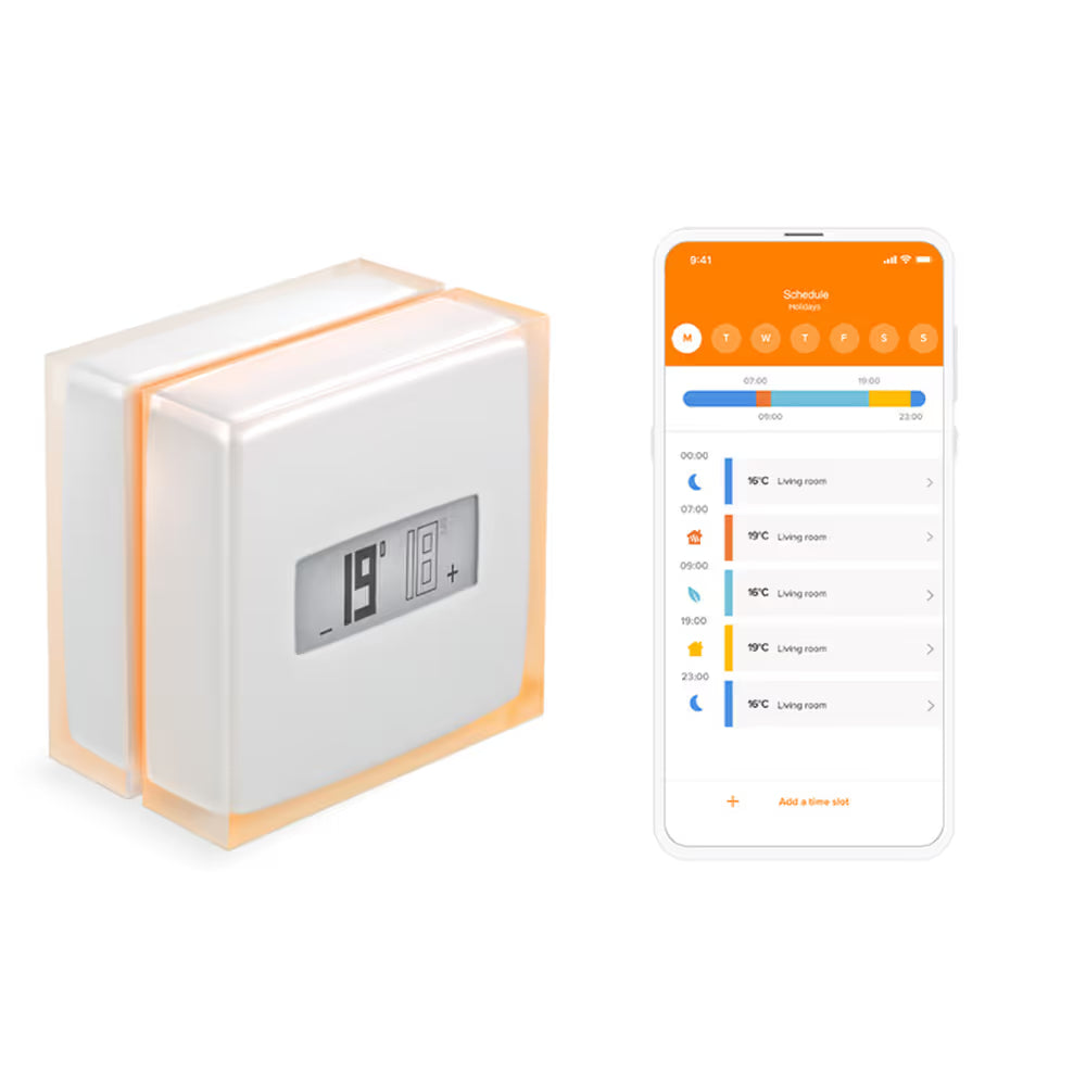 Netatmo Smart WLAN-Thermostat | Basis-Set für unabhängige Heizung