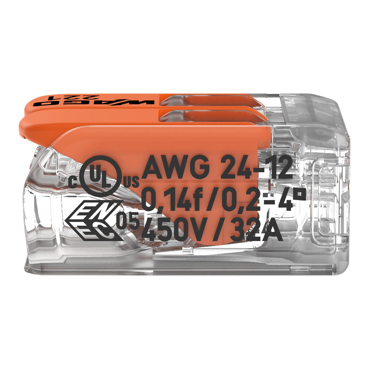 Wago 221-412 - Bornier à levier