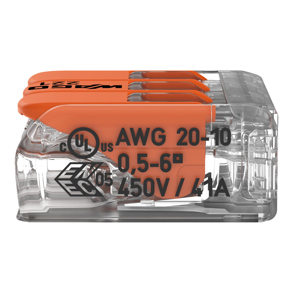 Wago 221-613 - Morsetto di giunzione con leve