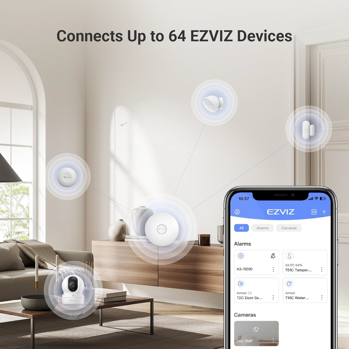 Ezviz A3-R200 - Gateway Domestico Smart