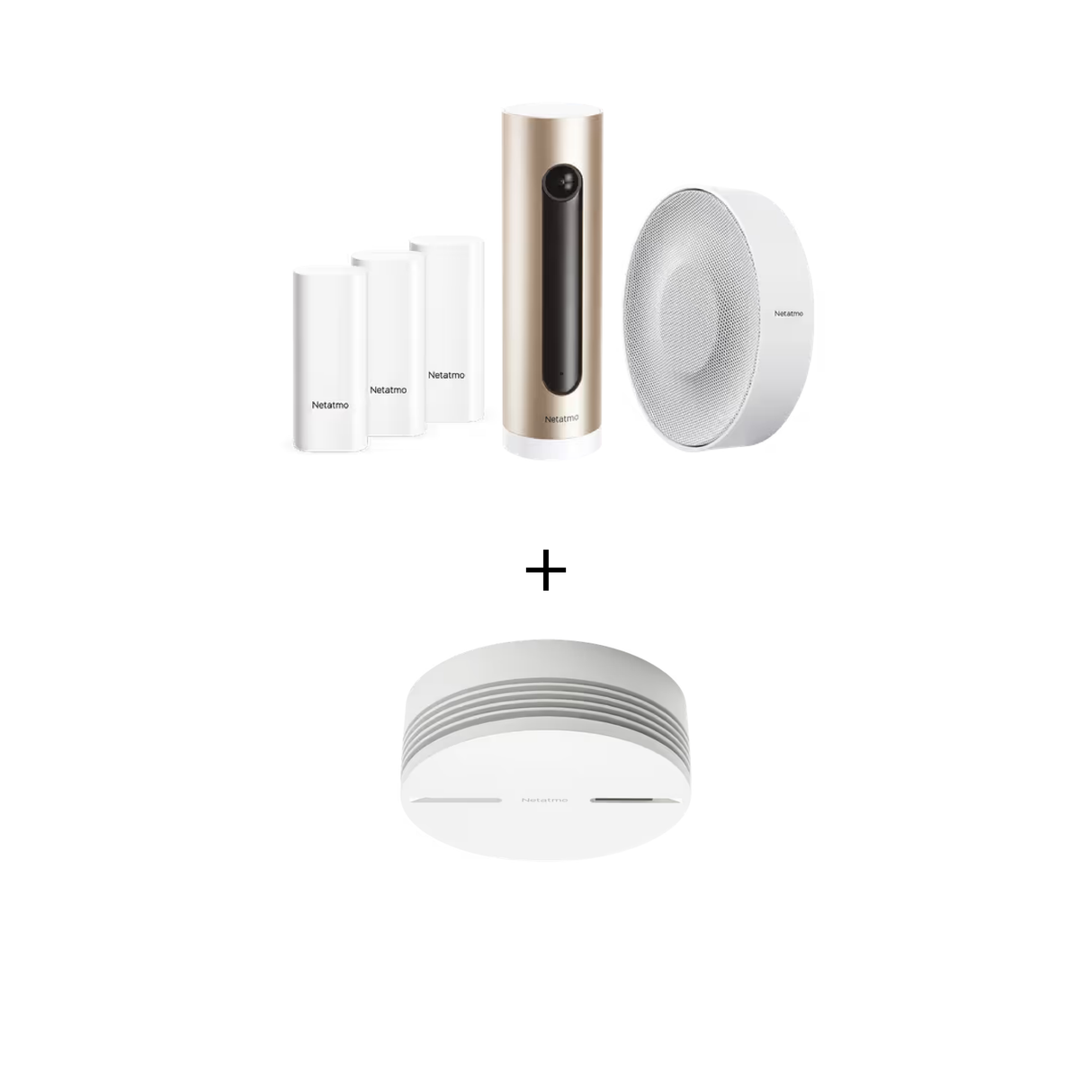 Netatmo Kit Smart Alarm System + Sensore Fumo in Omaggio