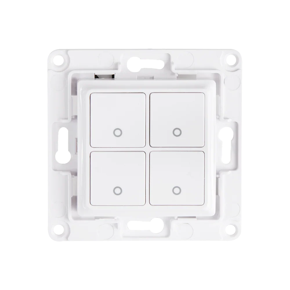 Shelly Wall Switch – Interruttore da parete con 1, 2 o 4 pulsanti - Colore bianco