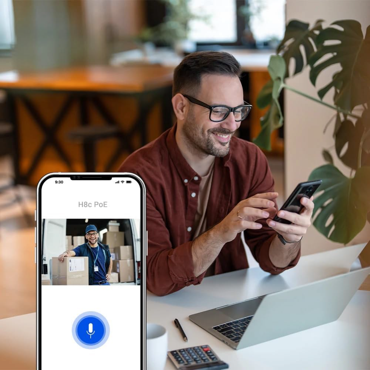 Ezviz H8C POE 3MP - Telecamera IP Motorizzata PoE