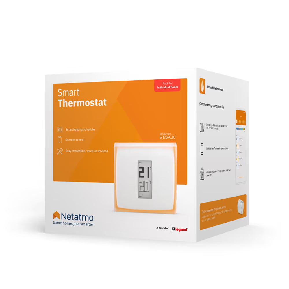 Netatmo Smart WLAN-Thermostat | Basis-Set für unabhängige Heizung