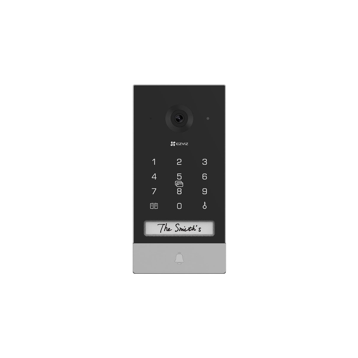 Ezviz EP7 - Videocitofono Smart a Energia Solare con Tastiera, Monitor Touch e Controllo Remoto