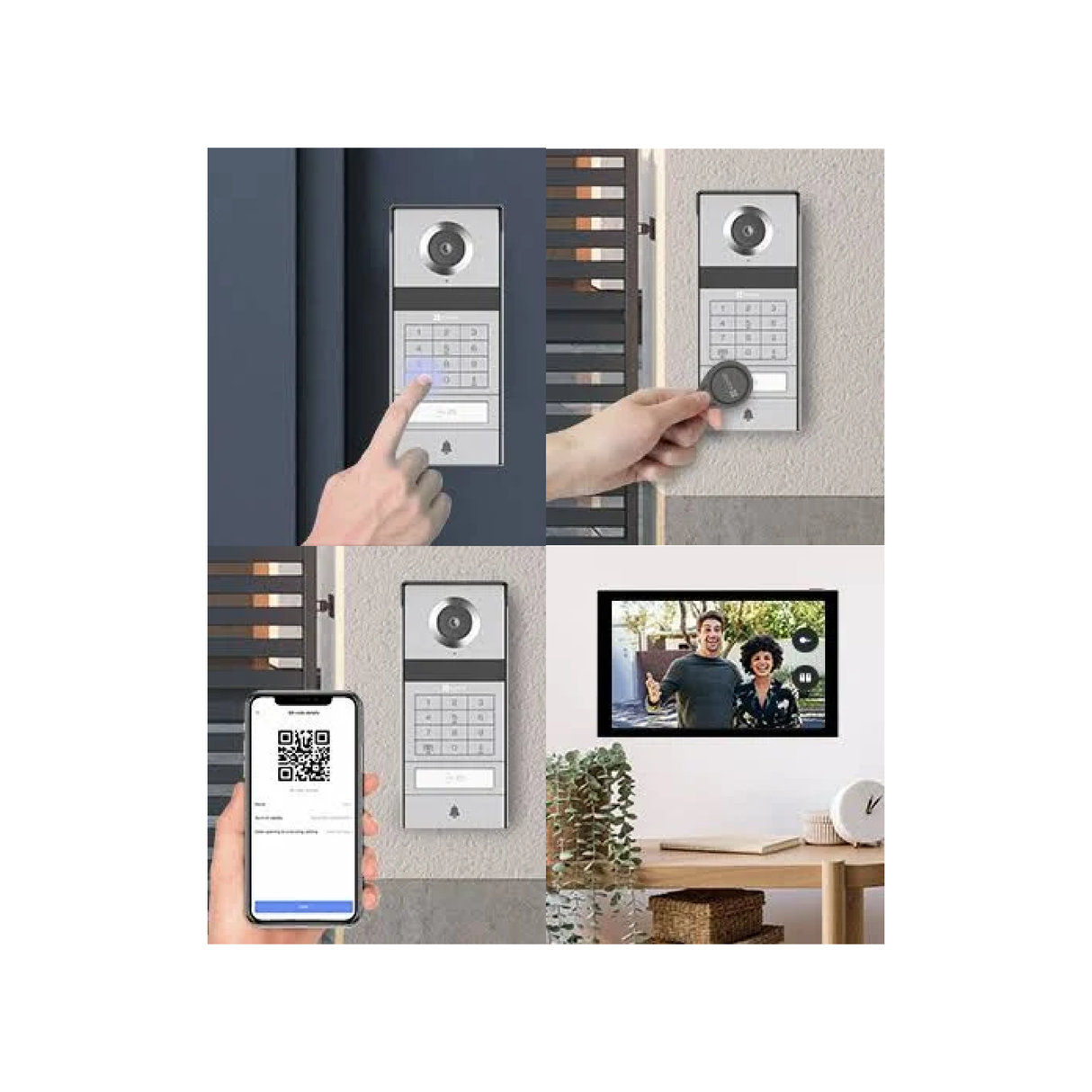 Ezviz TP9 PRO – Intelligente Video-Türsprechanlage mit Touch-Entsperrung, 8-Zoll-Monitor und Wi-Fi 6