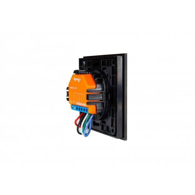 Shelly Wall Switch – Wandschalter mit 1, 2 oder 4 Tasten – Schwarz