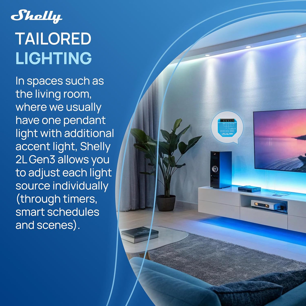 Shelly 2L Gen3 (Bypass 1L/2L incluso) - Pack da 2