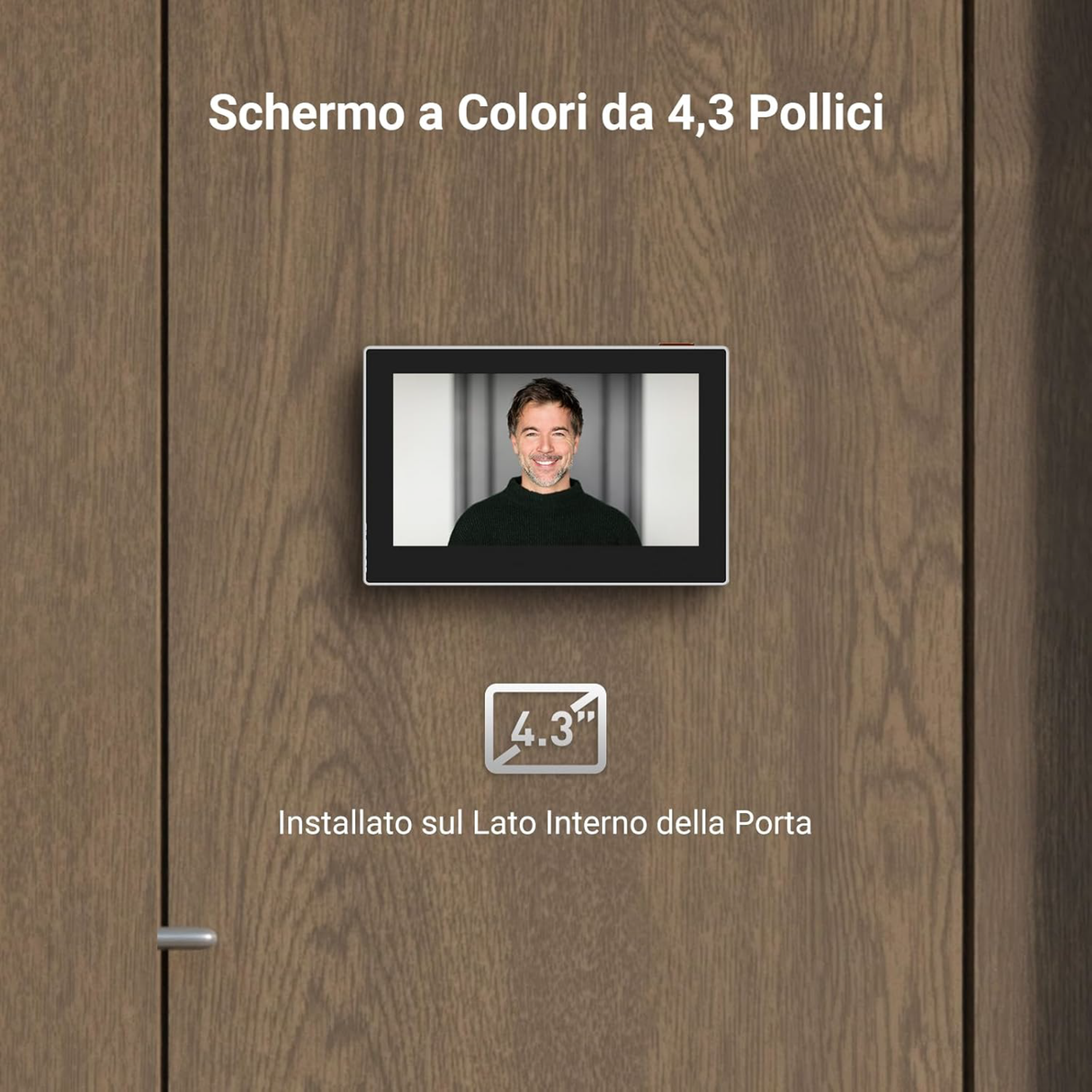 Ezviz HP2 - Spioncino Wireless con Schermo
