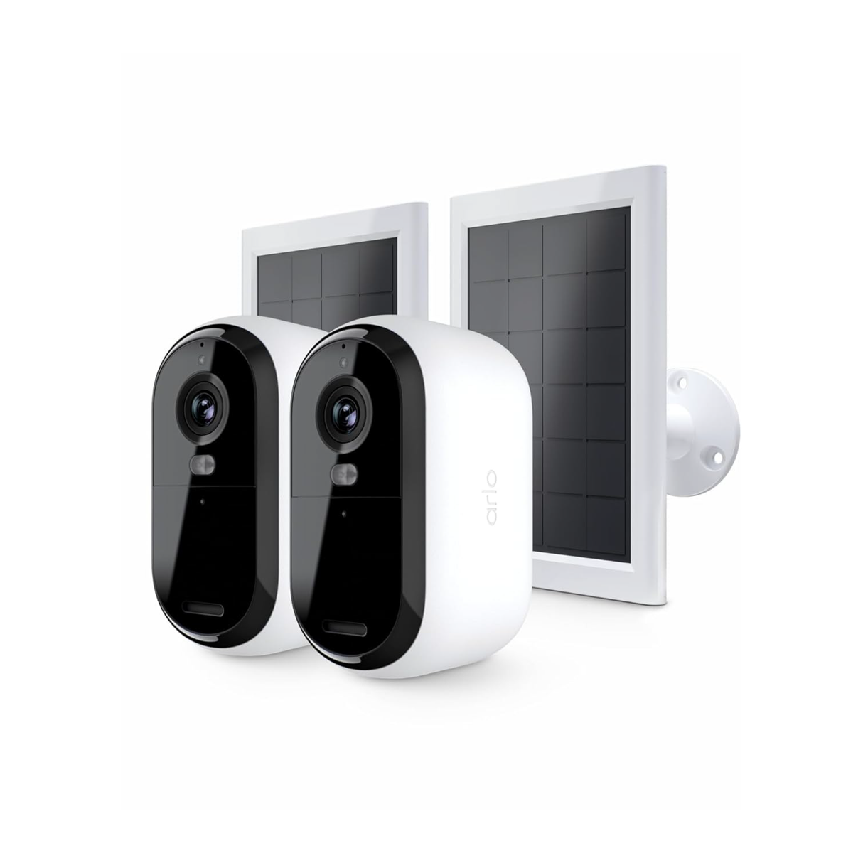 Arlo Ess2 - Cam 2K X2 + Solar Panel X2 - Sicurezza 2K Continua con Alimentazione Solare
