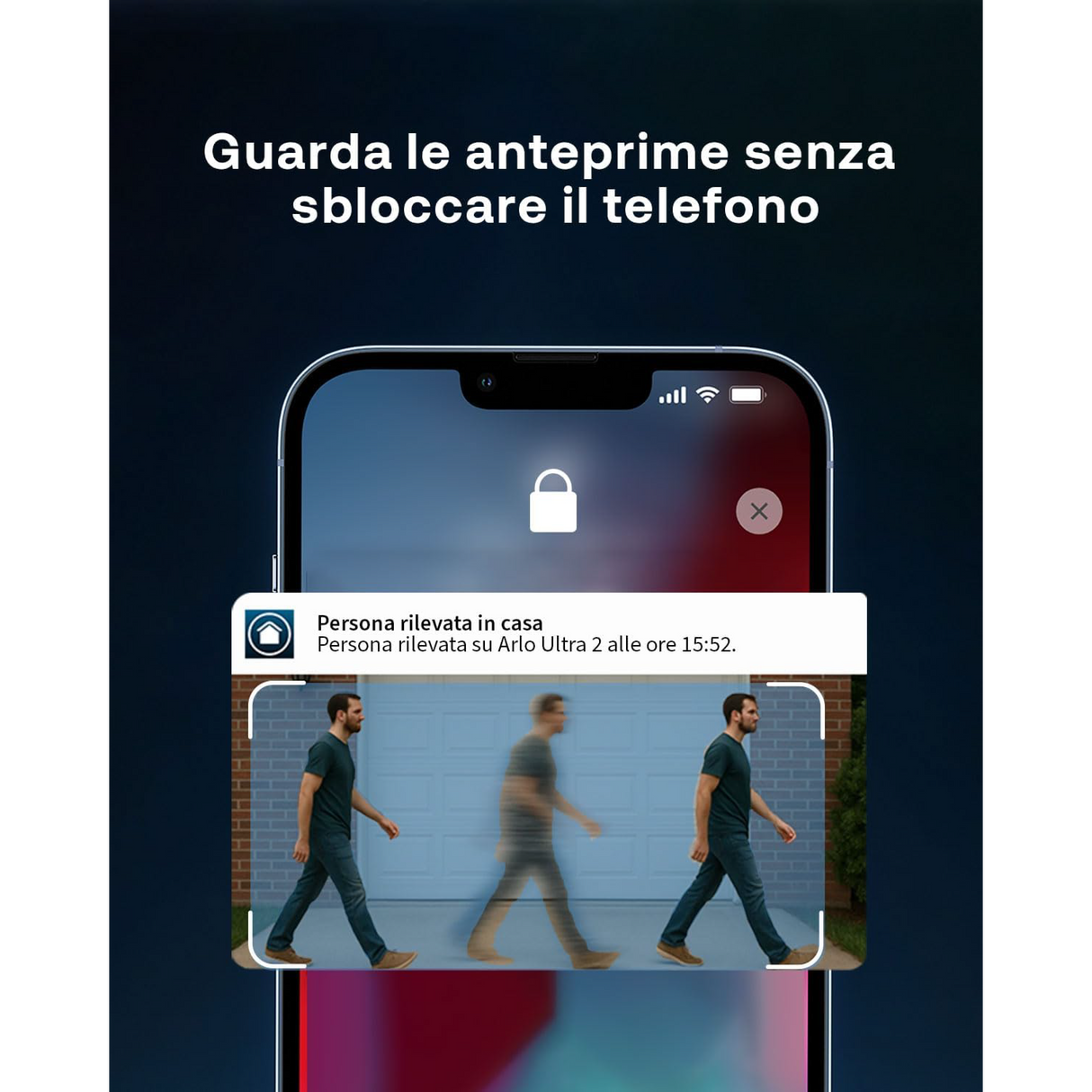 Arlo Ultra V2 - Kit 3 Cam 4K - Sorveglianza Smart 4K per una Protezione Completa