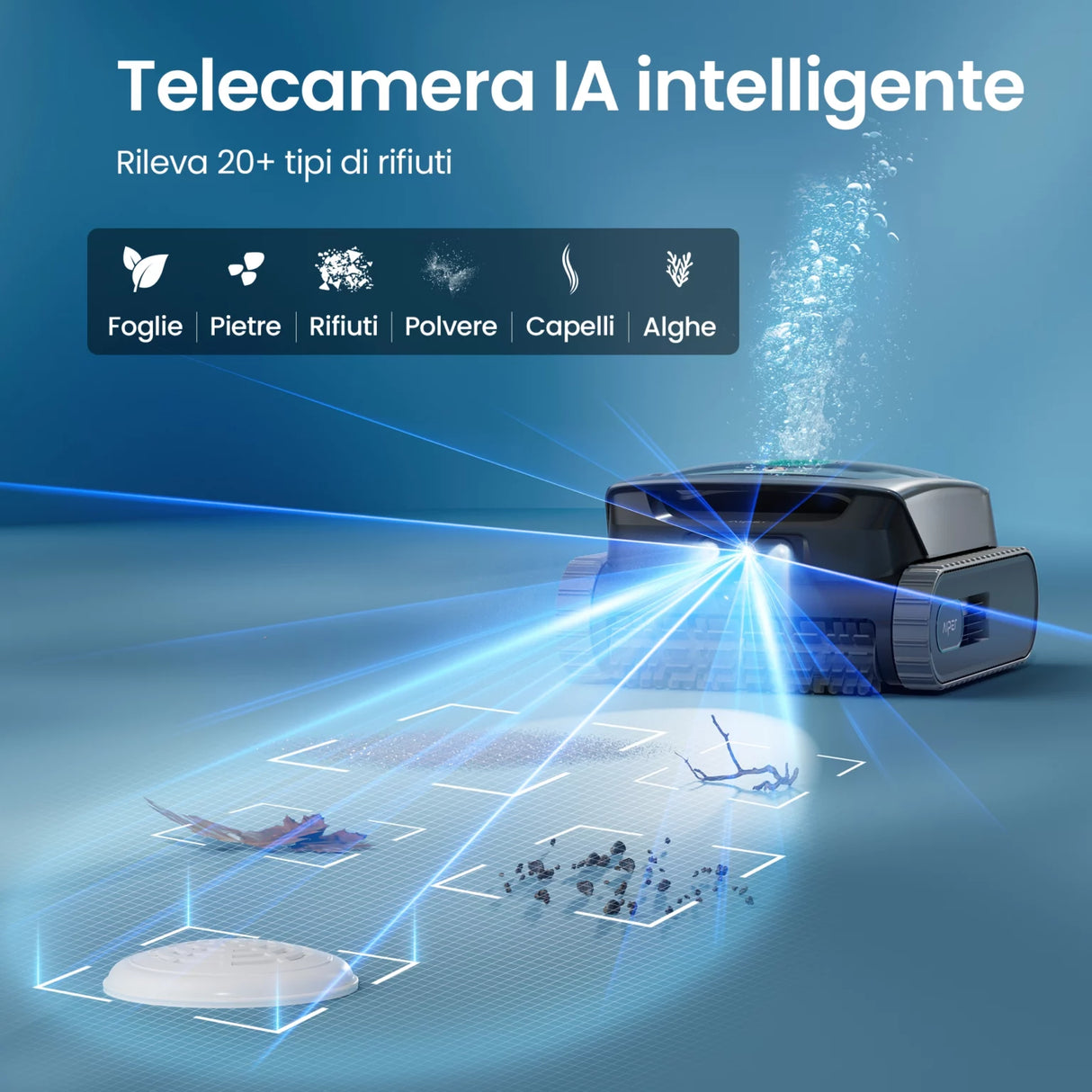 Aiper Scuba V3 – Il Primo Robot Pulisci Piscina con Intelligenza Artificiale Cognitiva