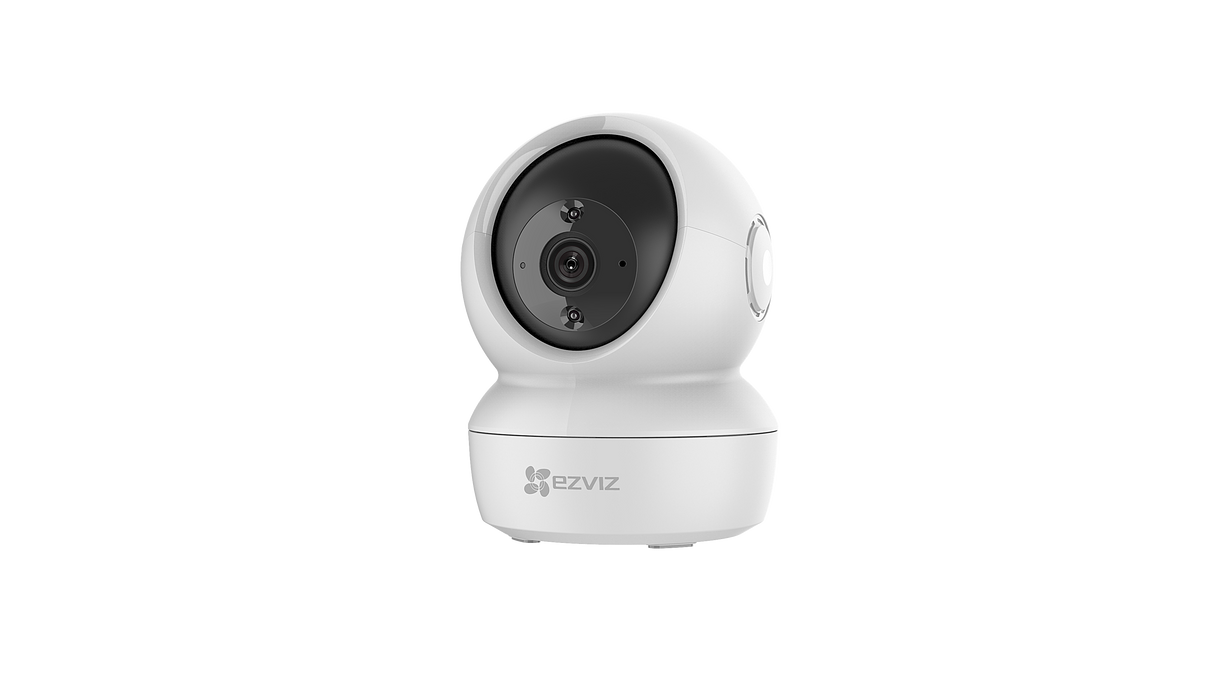 Ezviz C6N + LB1 White - Kit telecamera motorizzata 360° e lampadina smart Wi-Fi
