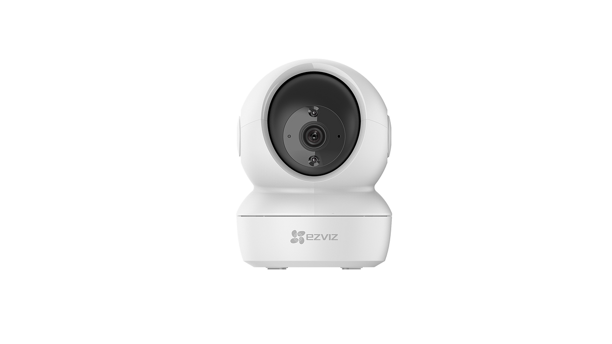 Ezviz C6N + LB1 White - Kit telecamera motorizzata 360° e lampadina smart Wi-Fi