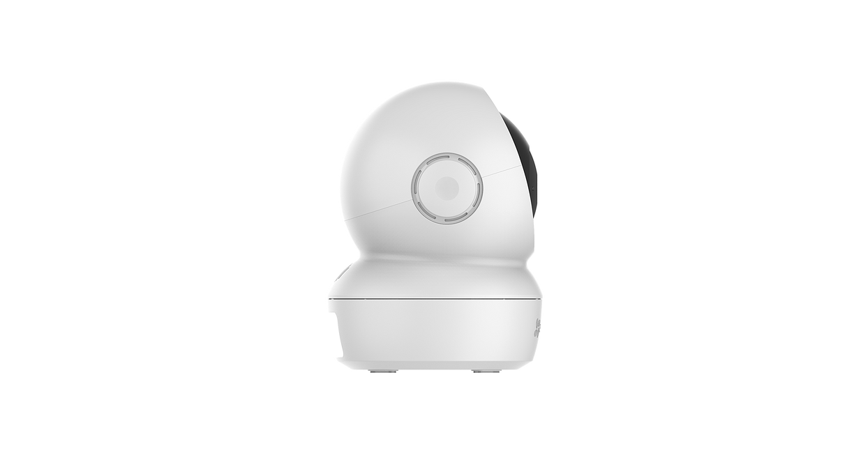 Ezviz C6N + LB1 White - Kit telecamera motorizzata 360° e lampadina smart Wi-Fi