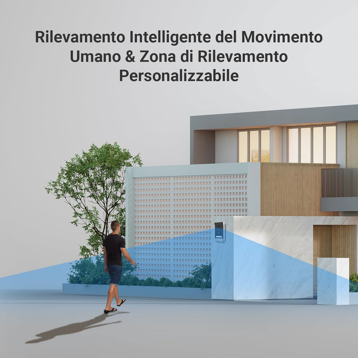 Ezviz HP7 2 ENTRY KIT - Kit Videocitofono Smart Home 2K per 2 Ingressi con Monitor Touch