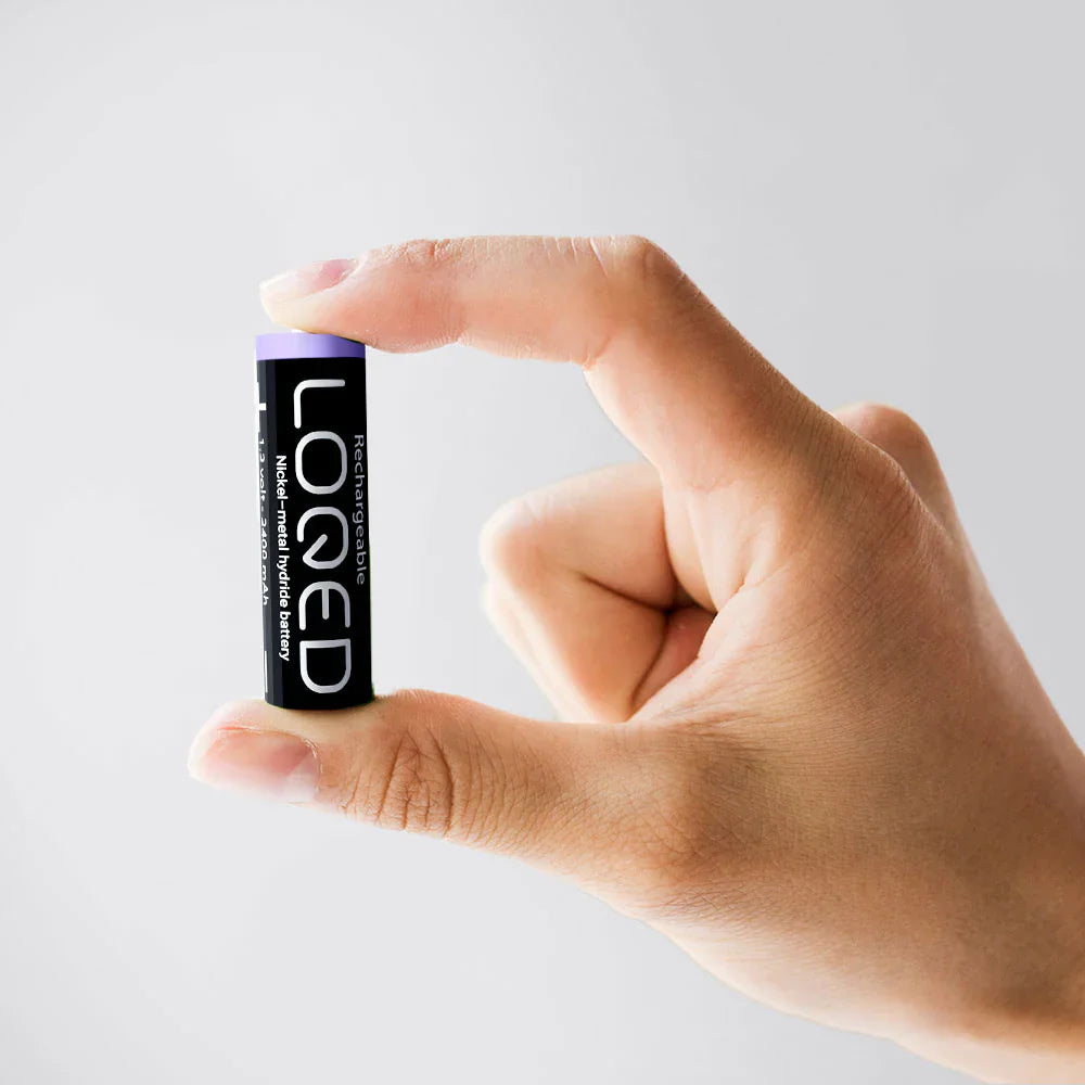 LOQED Power Kit – Alimentatore con batterie ricaricabili per LOQED Touch Smart Lock