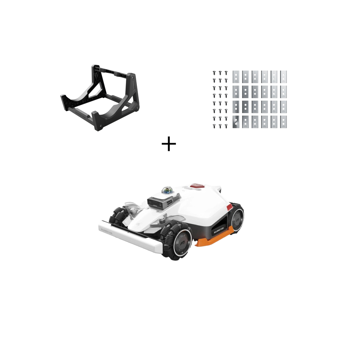 Mammotion LUBA 3 AWD 3000 + Stand Lavaggio e Kit Lame in Omaggio
