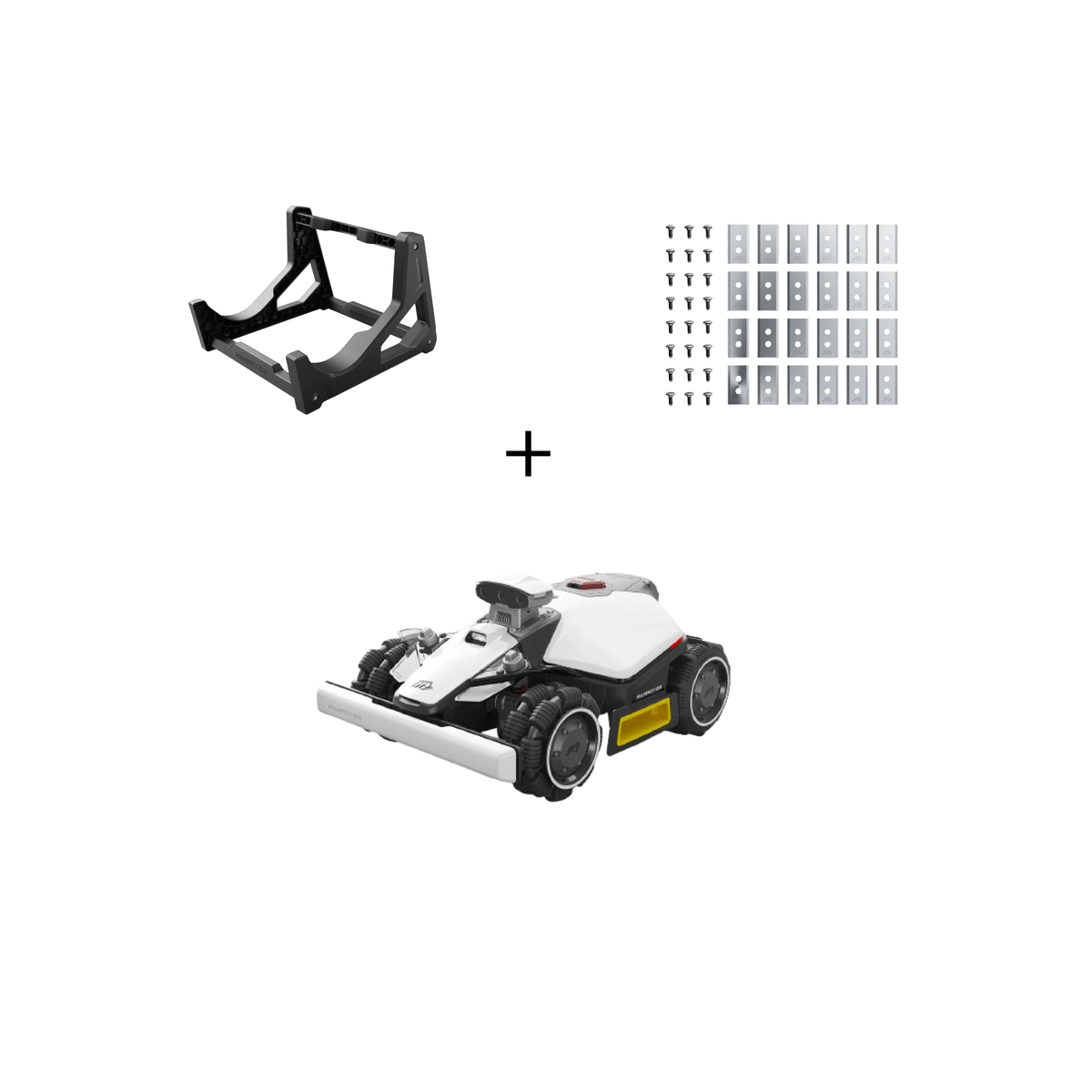 Mammotion LUBA Mini 2 AWD 1000 + Stand Lavaggio e Kit Lame in Omaggio