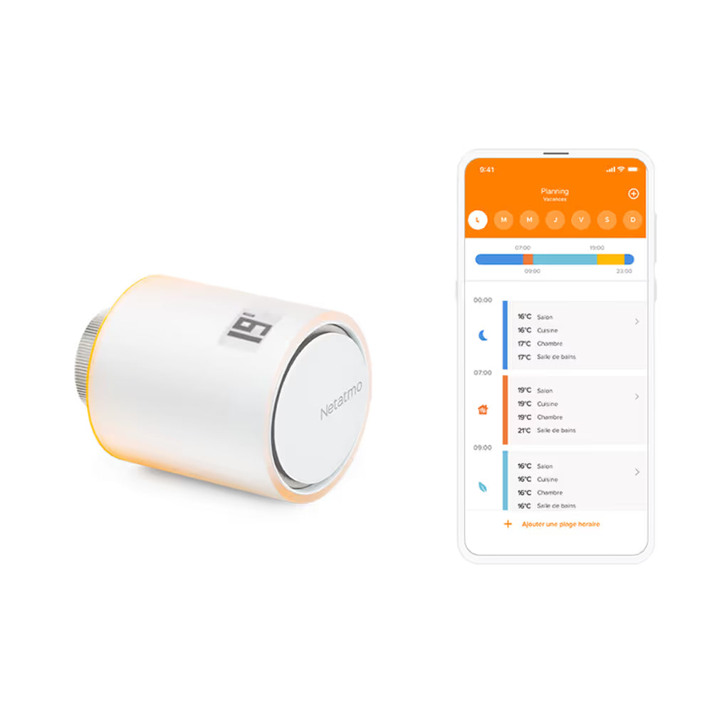 Netatmo Valvola Termostatica Intelligente Aggiuntiva