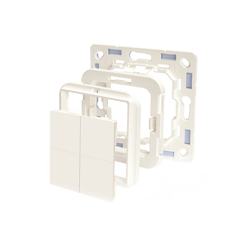 Shelly Wall Switch Adapter Busch-Jaeger - adattatore per BLU Wall Switch 4