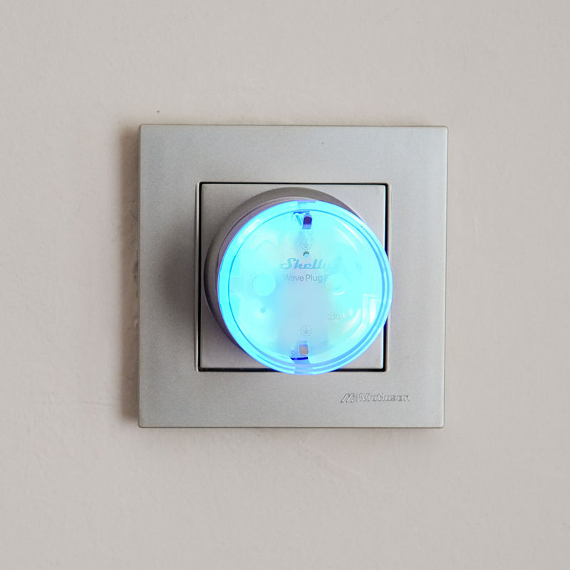 Shelly Wave Plug S Bianco - installazione