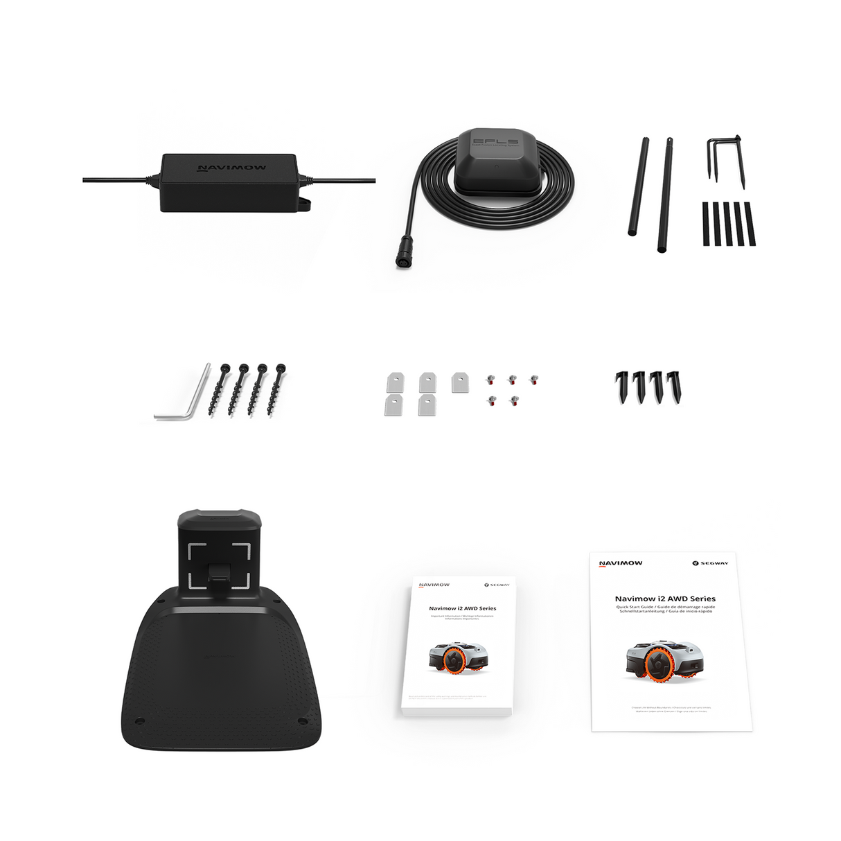 Navimow i208E AWD by Segway - Kit Lame in Omaggio