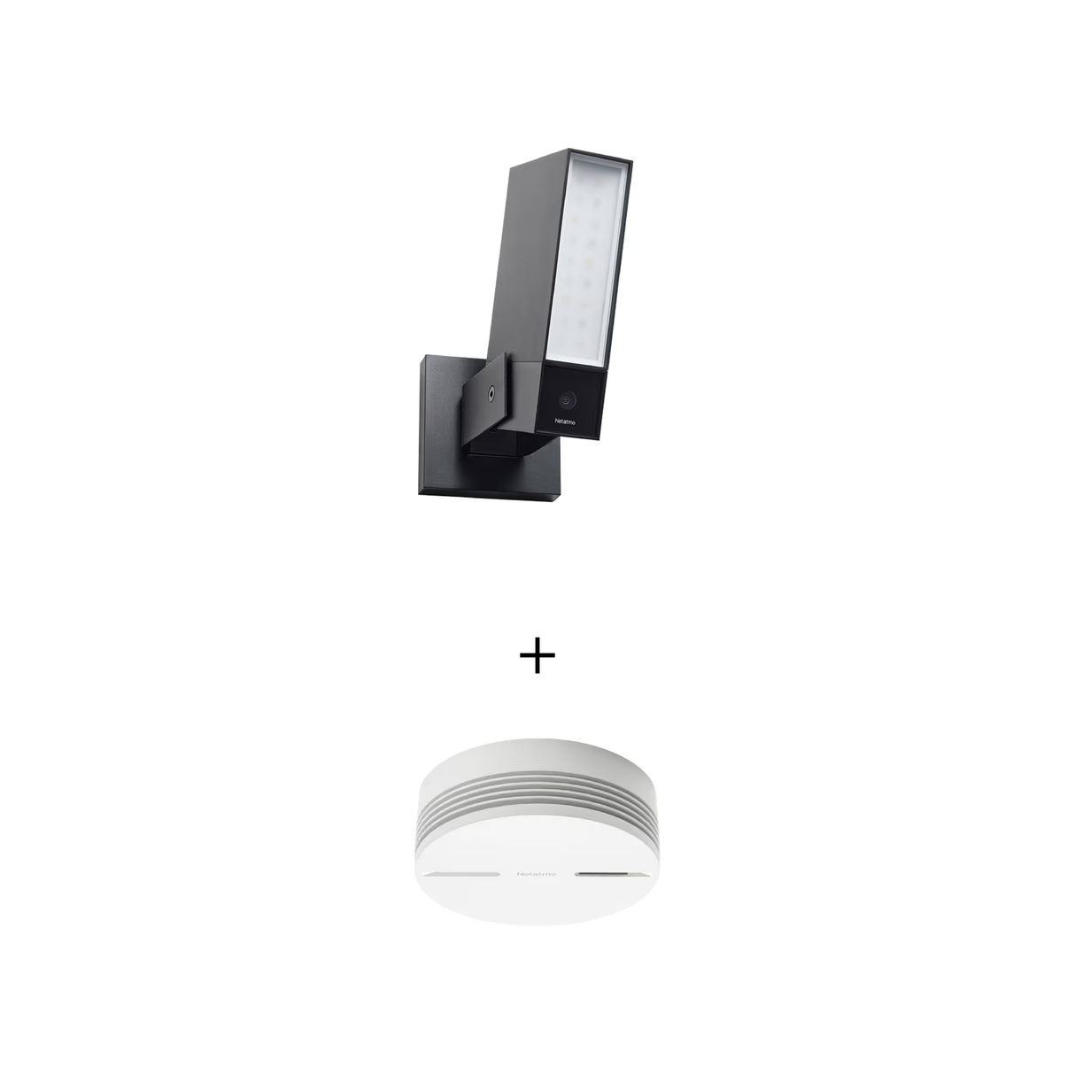 Netatmo Presence Nera + Sensore Fumo Smart in Omaggio