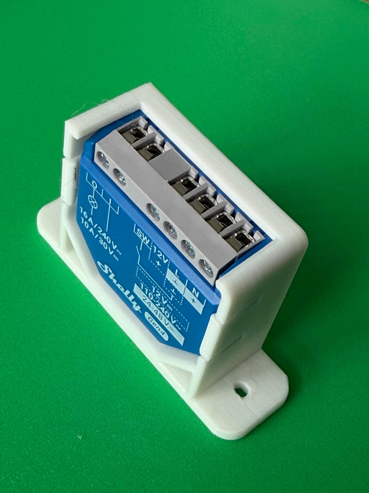SOIXX Supporto da parete per Shelly Wave, Plus, Gen3, Gen4, 90°