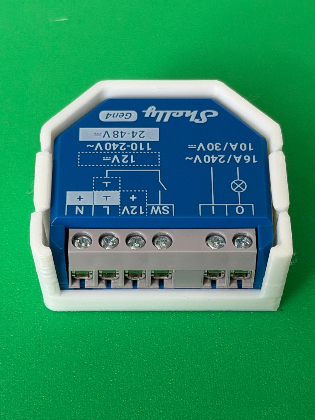 SOIXX Supporto da parete per Shelly Wave, Plus, Gen3, Gen4, piatto