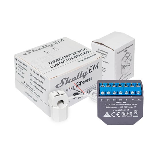 Shelly EM + 50A