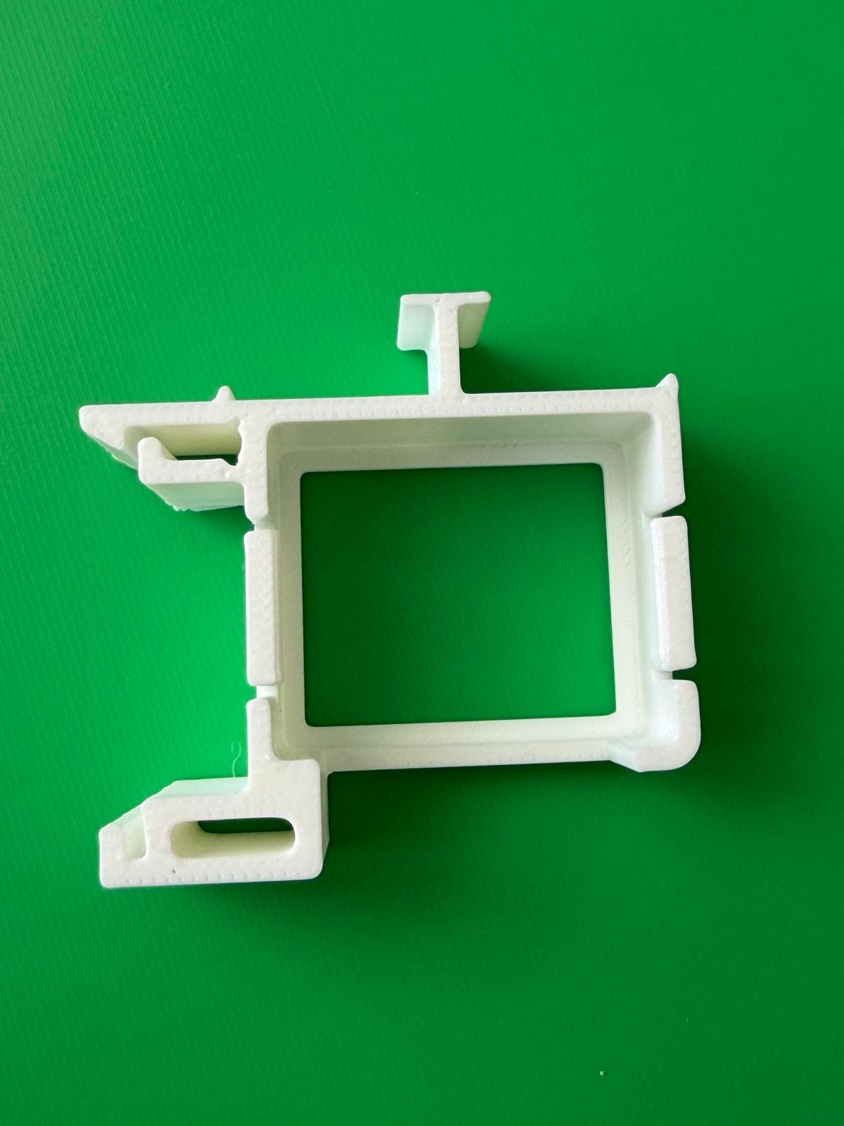 SOIXX Supporto DIN per Shelly Mini Wave Gen3 e 2 WAGO, 90° bianco