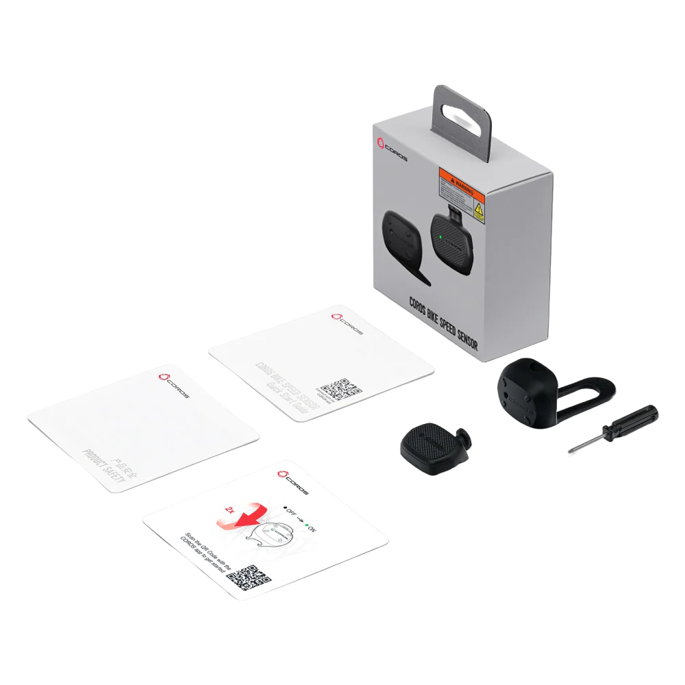 COROS Bike Speed Sensor – Sensore di Velocità Wireless per Bicicletta con Doppia Connettività Bluetooth e ANT
