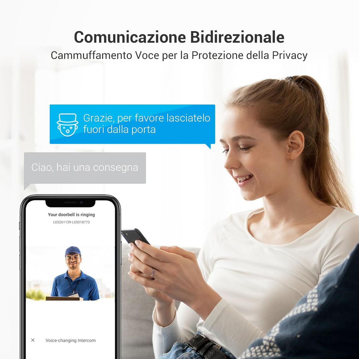 Ezviz HP7 2K - Bifamiliare - Videocitofono per smart home