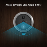 Ezviz HP4 - Video Spioncino con campanello senza fili