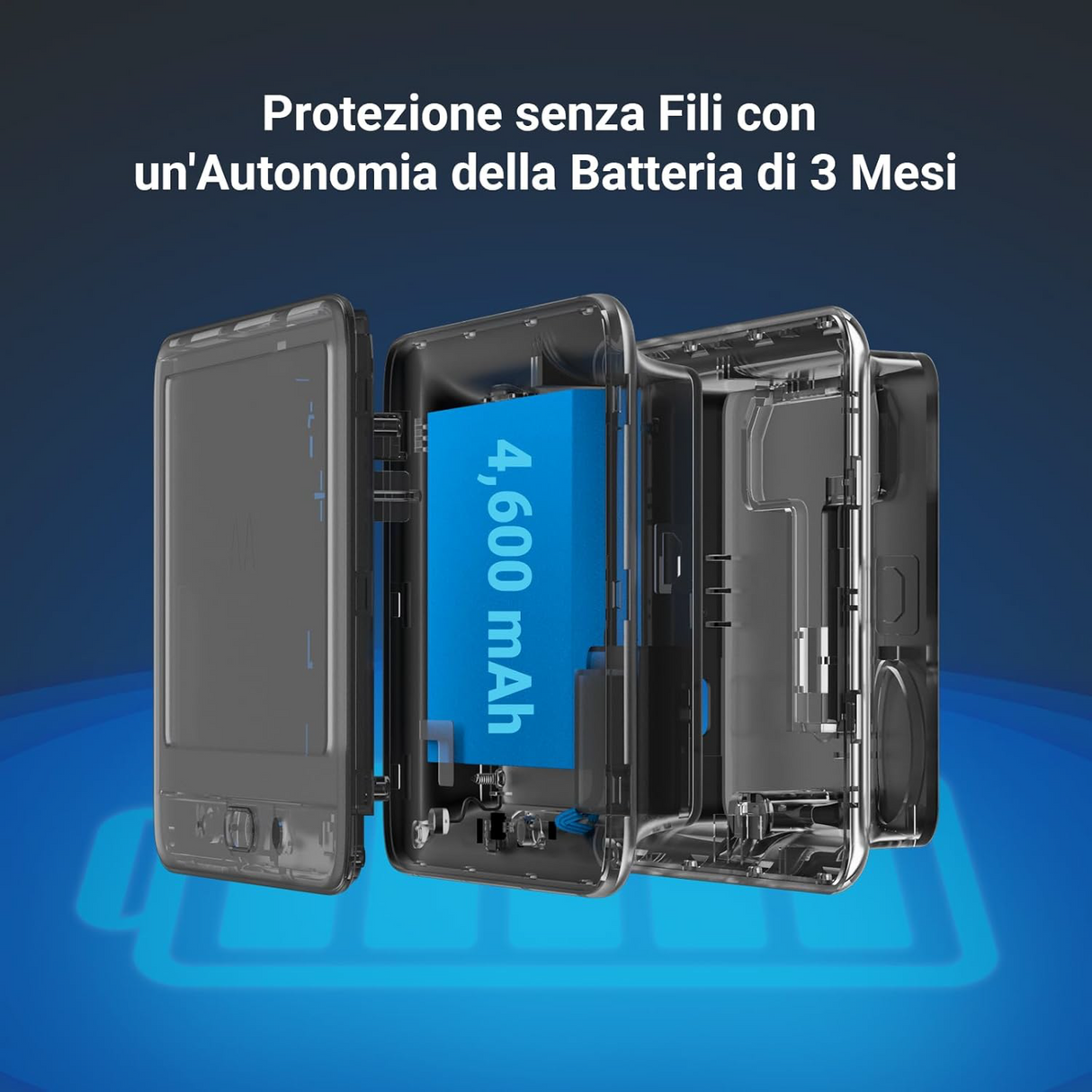 Ezviz HP4 - Video Spioncino con campanello senza fili