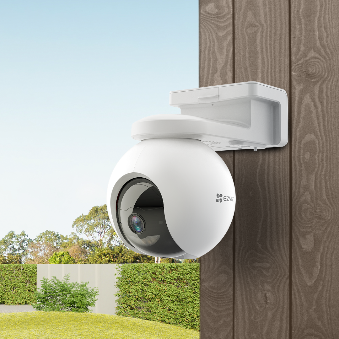 Ezviz EB8 - Telecamera da esterno 4G motorizzata a batteria con visione notturna a colori