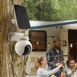 Ezviz HB8 4MP + Pannello Solare USB-C - Kit telecamera esterna a batteria con ricarica solare