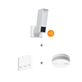 Netatmo Presence Bianca con Sirena + DTG PRO & Sensore Fumo Smart in Omaggio