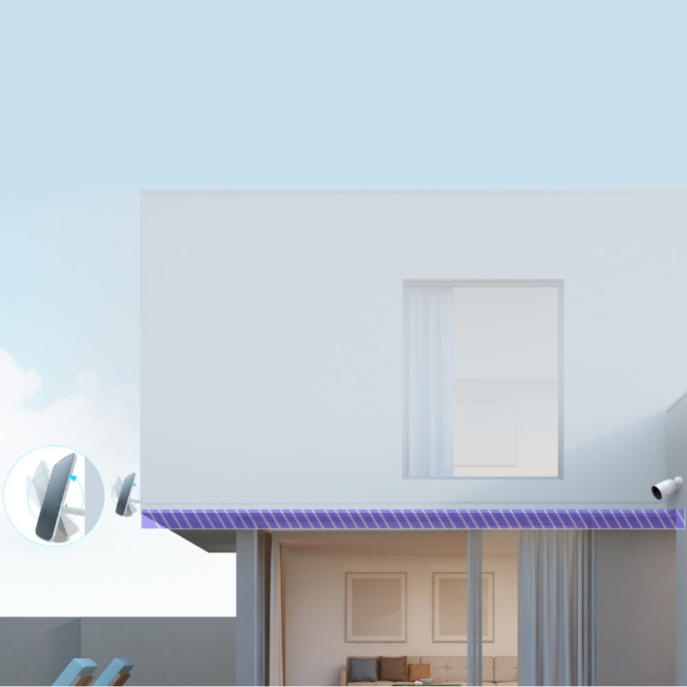 Ezviz EB3 2K - Type C - Telecamera a batteria Wi-Fi