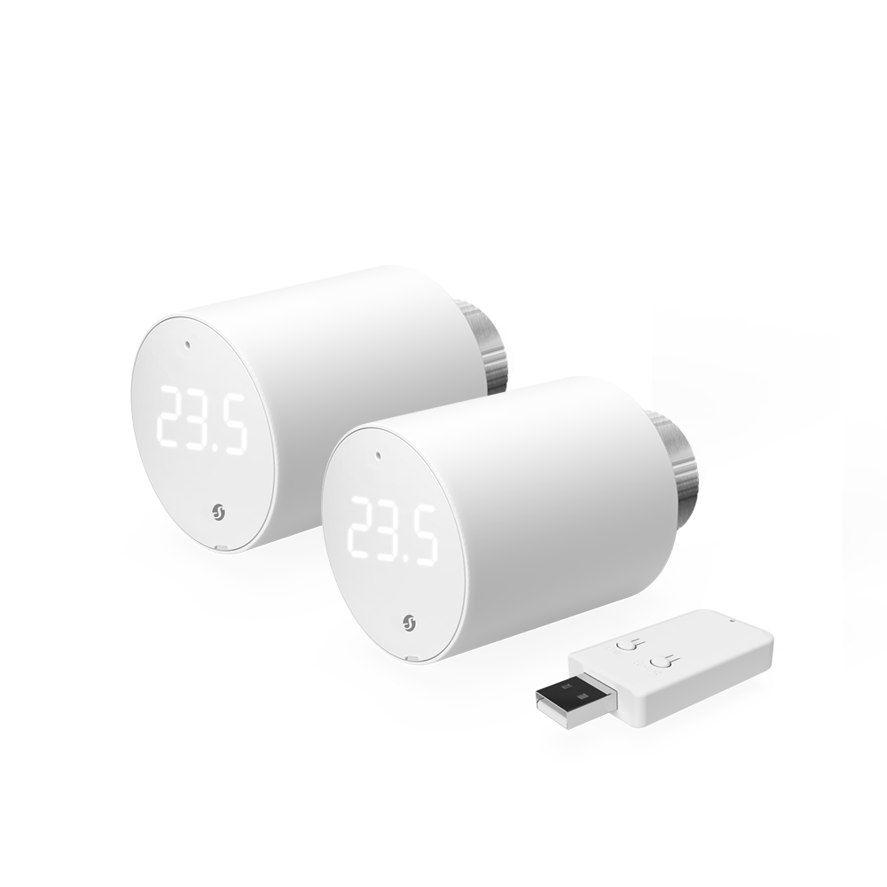 Shelly BLU TRV x2 + Shelly Blu Gateway Gen3