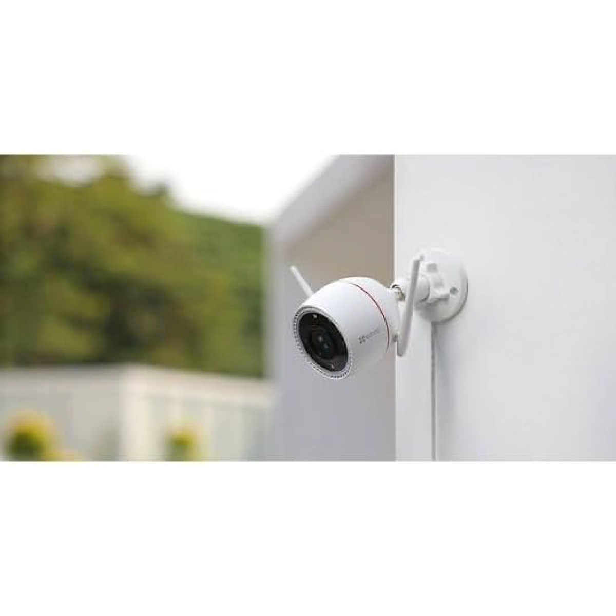 Ezviz H3C 4MP - Telecamera Wi-Fi da esterno 2K+ con visione notturna a colori e difesa attiva
